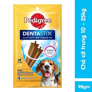 Bánh Xương Chăm Sóc Răng cho Chó Trung Pedigree Dentastix gói 98g