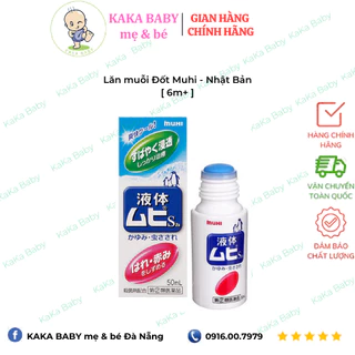 Lăn Muỗi Đốt Muhi Nhật Bản 50ml