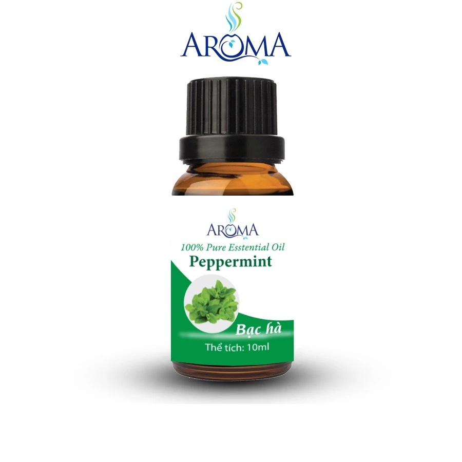 Tinh dầu Bạc Hà Aroma Peppermint 10ml nguyên chất từ thiên nhiên, Tinh dầu xông phòng, thơm phòng, ngủ ngon, thư giãn