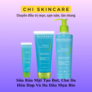 Sữa Rửa Mặt Bio.derma Sebium Gel Moussant 200ml