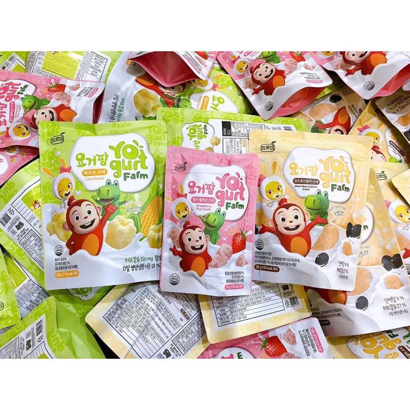 Bánh sữa chua cocomong yogurt Farm cho bé