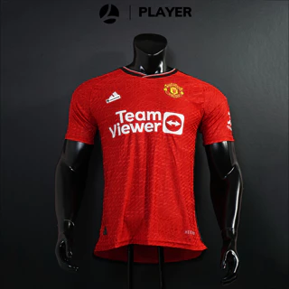 PLAYER Manchester United Leaguestore sân nhà 23/24 - bộ quần áo MU bản chuẩn màu đỏ hàng cao cấp