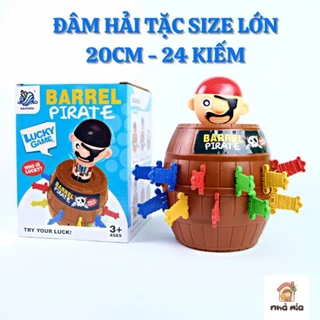 [Giá rẻ nhất] Đồ chơi đâm hải tặc size lớn 24 kiếm 20cm, đồ chơi hải tặc vui nhộn cho cả gia đình