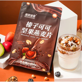 Ngũ Cốc Yến Mạch CaCao Granola Gói 400g Meizhoushike