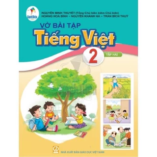 Sách Vở bài tập Tiếng Việt 2 Tập 2 (Cánh Diều) - Bán kèm bao sách và bút chì 2B