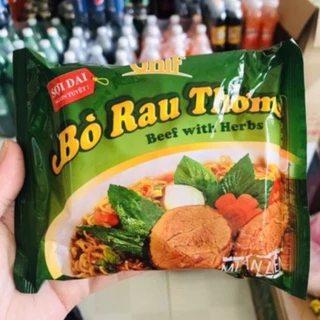 thùng 30 gói mì BÒ RAU THƠM , vị đậm đà