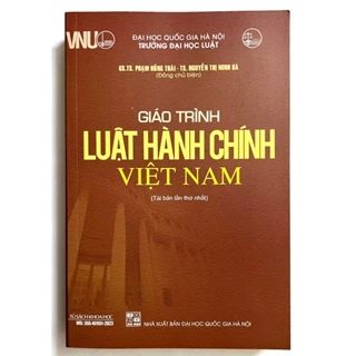 Sách Giáo Trình Luật Hành Chính Việt Nam