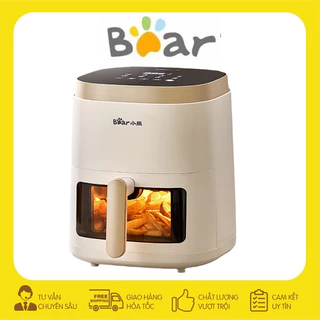 Nồi chiên không dầu Bear QZG-F15E3 dung tích 5L công suất cao 1500W phiên bản mới nhất 2023