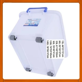 Thùng nhựa đục có bánh xe Duy Tân 15L/30L/55L