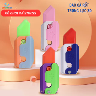 Đồ Chơi Dao Cà Rốt Trọng Lực 3D Nhiều Màu Sắc Smartkids - Đồ Chơi Giải Trí Xả Stress Cho Mọi Lứa Tuổi