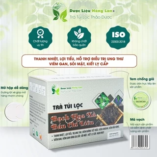 Trà Túi Lọc Bạch Hoa Xà & Bán Chi Liên (20gói x 3g) - Dược Liệu Hồng Lan