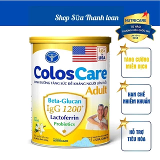 [HSD T2-2026] Sữa Bột Nutricare ColosCare Adult Cho Người Lớn Tuổi 800g.