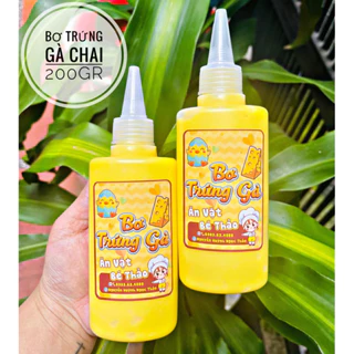 BƠ TRỨNG GÀ CHAI LỚN 200gr