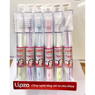 SỈ LỐC 24 BÀN CHẢI Đánh Răng LIPZO Teen Cao Cấp