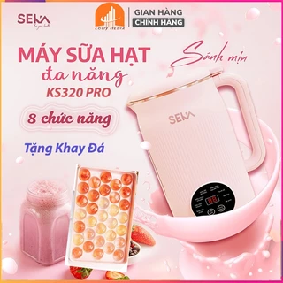 Máy nấu sữa hạt đa năng SEKA SK320Pro 1200ml (Tặng Khay Đá) công suất 800W 8 chức năng bảo hành 12 tháng