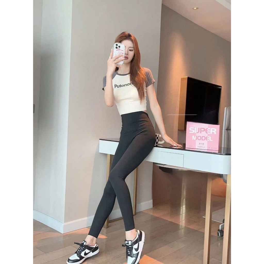 Quần Legging 6.0 2026 Su Đúc (Loại 1) Gen Bụng Nâng Mông TÔN DÁNG Hàng Quảng Châu Full Box