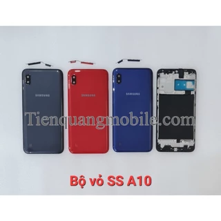 Bộ Vỏ Samsung A10 (gồm vỏ, khung xương, nút bấm, kính cam, khe sim)