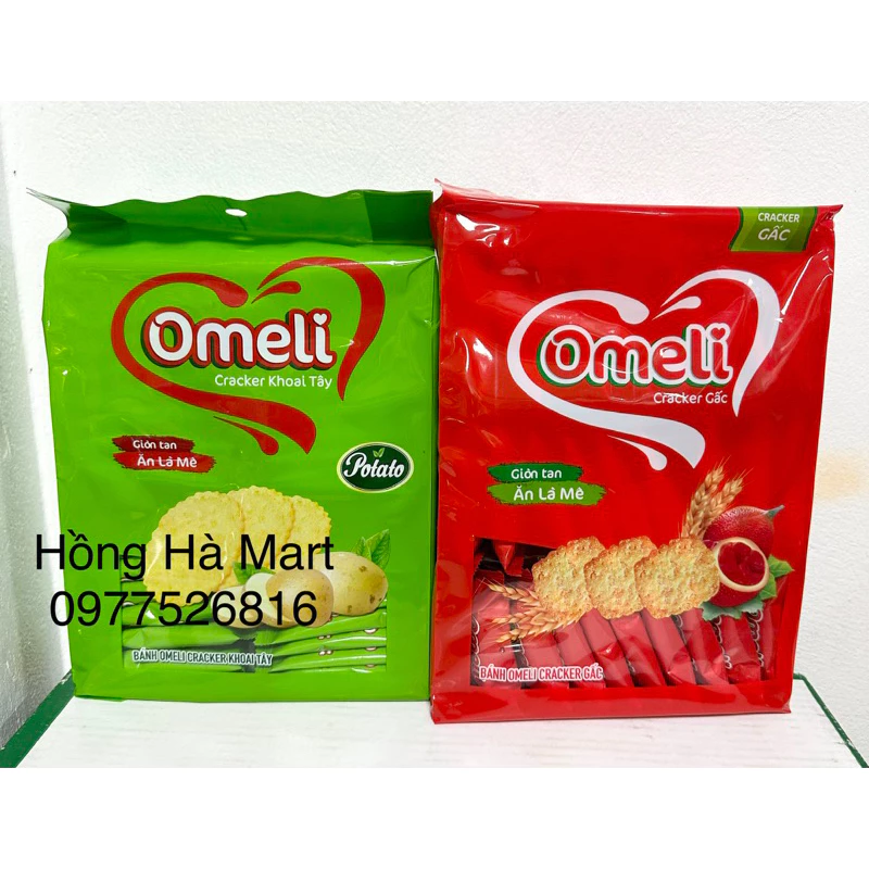 Bánh Omeli Cracker Túi 300g