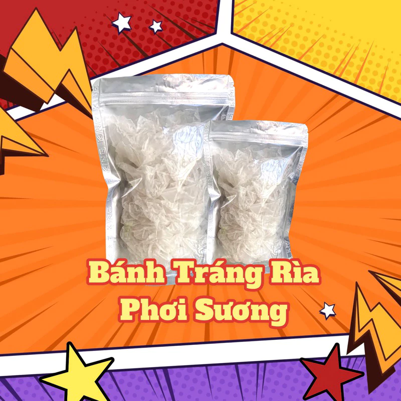 Bánh Tráng Rìa Phơi Sương Mỏng Dẻo ( 150g)