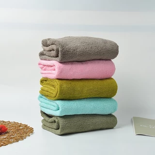 Khăn tắm Cotton gia đình 60x120, thấm hút tốt, nhiều màu sắc dễ dàng lựa chọn