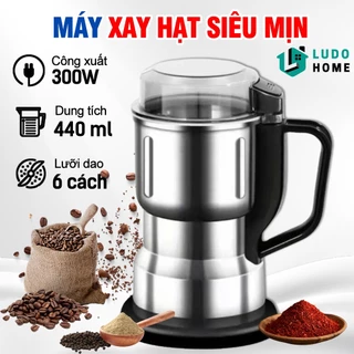 Máy Xay Hạt Ngũ Cốc Khô , Máy Xay Gia Vị Tiêu Ớt, Cối Xay Bằng Thép Không Gỉ Xay Các Loại Hạt Và Gia Vị Khô