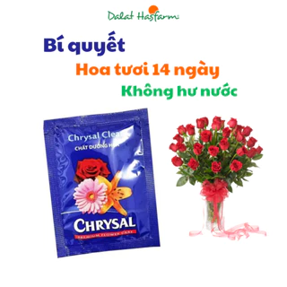 Dưỡng hoa Chrysal Chất dưỡng hoa tươi lâu, hoa nở mạnh, không gây hôi nước