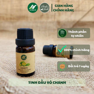 Tinh Dầu Vỏ Chanh An Nhiên Nguyên Chất 10ml | Lime Oil | Thuần Việt
