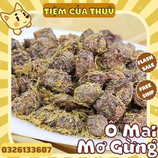 500G Ô Mai MƠ Gừng Chua Mặn Ngọt Ngậm Ho Hiệu Quả