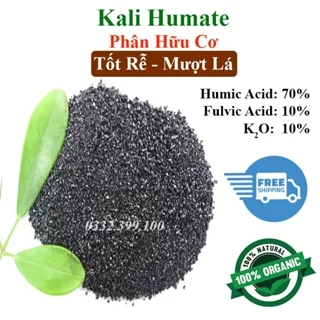 Túi 1 Kg Kali Humate Phân Bón Hữu Cơ Giàu Humic Và Fulvic Dưỡng Rễ Tốt Cây