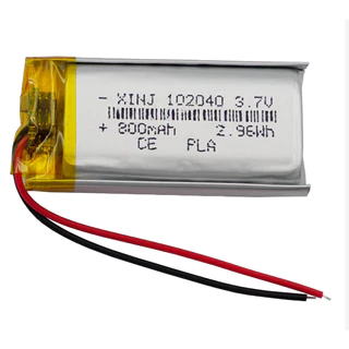 Pin Sạc Lipo 3.7V 800mah 102040 Thiết bị điện tử Mp3 MP4 MP5 GPS PSP Bluetooth