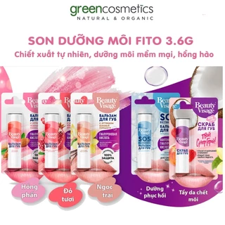 Son dưỡng môi Fito Cosmetics Veauty Visage dường mềm, giảm nứt nẻ hồng môi 3.6G