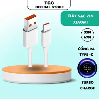 Dây sạc mi USB -Type C Mi Charge Turbo 67w max CarePhones  Bảo hành lỗi 1 đổi 1 trong 30 ngày