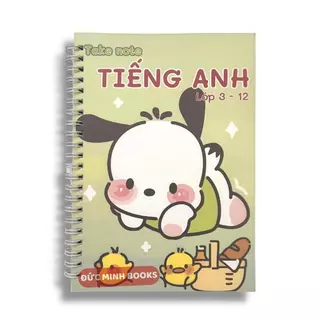 Sổ Tay Takenote Tiếng Anh, Toán 6 7 8 TuanViet Books cỡ A5 phiên bản mới nhất