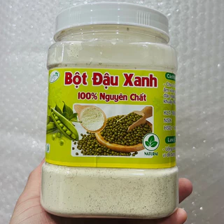 1KG (2 hủ 500G) Bột đậu xanh nguyên chất