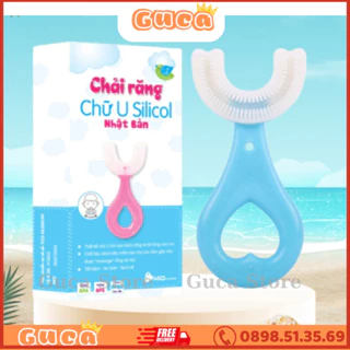 Bàn chải chữ U siêu mềm thương hiệu Midkid Cho Bé Từ 2-6 Tuổi