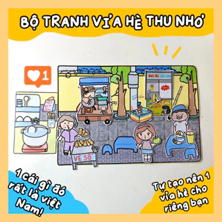 Bộ Tranh Tương Tác Cô Tiên Xanh - Vỉa Hè Thu Nhỏ