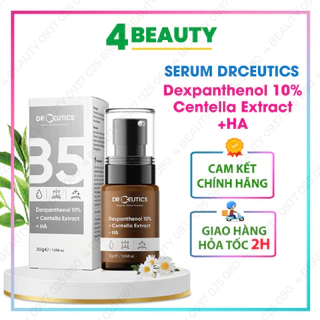 Tinh chất dưỡng Serum B5 DrCeutics Cấp Ẩm Và Phục Hồi Da Dexpanthenol 10% + Centella Extract + HA