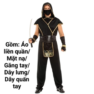 (Có sẵn) Trang phục Cosplay Halloween Ninja Liên Minh huyền thoại