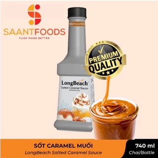 Sốt Caramel Muối - LongBeach Salted Caramel Sauce 900ml