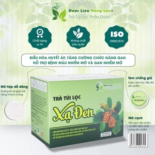 Trà Túi Lọc Xạ Đen 60g (20gói x 3g) - Dược Liệu Hồng Lan