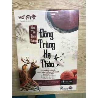 Đông trùng hạ thảo hộp 18 gói x10ml