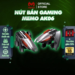 Nút bắn chơi game điện thoại MEMO AK06 gaming nút cơ hỗ trợ chơi game tay cầm 6 ngón ff pubg freefire cod fps