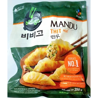 Bánh Xếp Mandu Nhân Thịt Bibigo Cj Hàn Quốc 350g