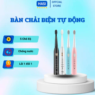 Bàn Chải Điện Tự Động Đánh Răng Bàn Chải Điên 5 Chế Độ Hàng Nội Địa Trung Cao Cấp