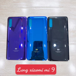 VỎ LƯNG XIAOMI MI9 - LƯNG PIN - NẮP LƯNG - NẮP PIN XM MI 9