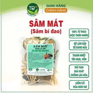 Sâm bí đao, set đủ vị nấu 10 lít nước, tặng kèm hạt chia bên trong, hàng mùa mới, chuyên dùng cho gia đình và hàng quán