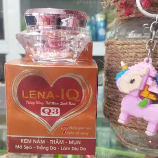 KEM MỤN - THÂM - NÁM - MỜ SẸO - TRẮNG DA - LÀM DỊU DA LENA-IQ Q3 (20G)