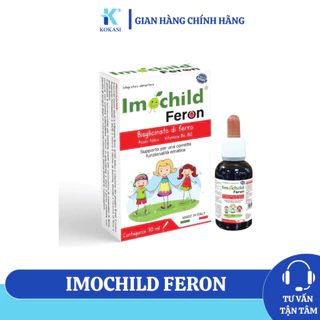 Imochild Feron Lọ 30ml - Bổ Sung Sắt, Acid Folic Và Các Vitamin Nhóm B Cho Trẻ