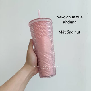 [Thanh lý] Ly Starbucks Studded Pink Sakura 710ml