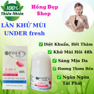 Lăn khử mùi chấm dứt mùi hôi ở vùng cánh diệt khuẩn sáng da mờ thâm 5IN1 UNDER FRESH 30ml